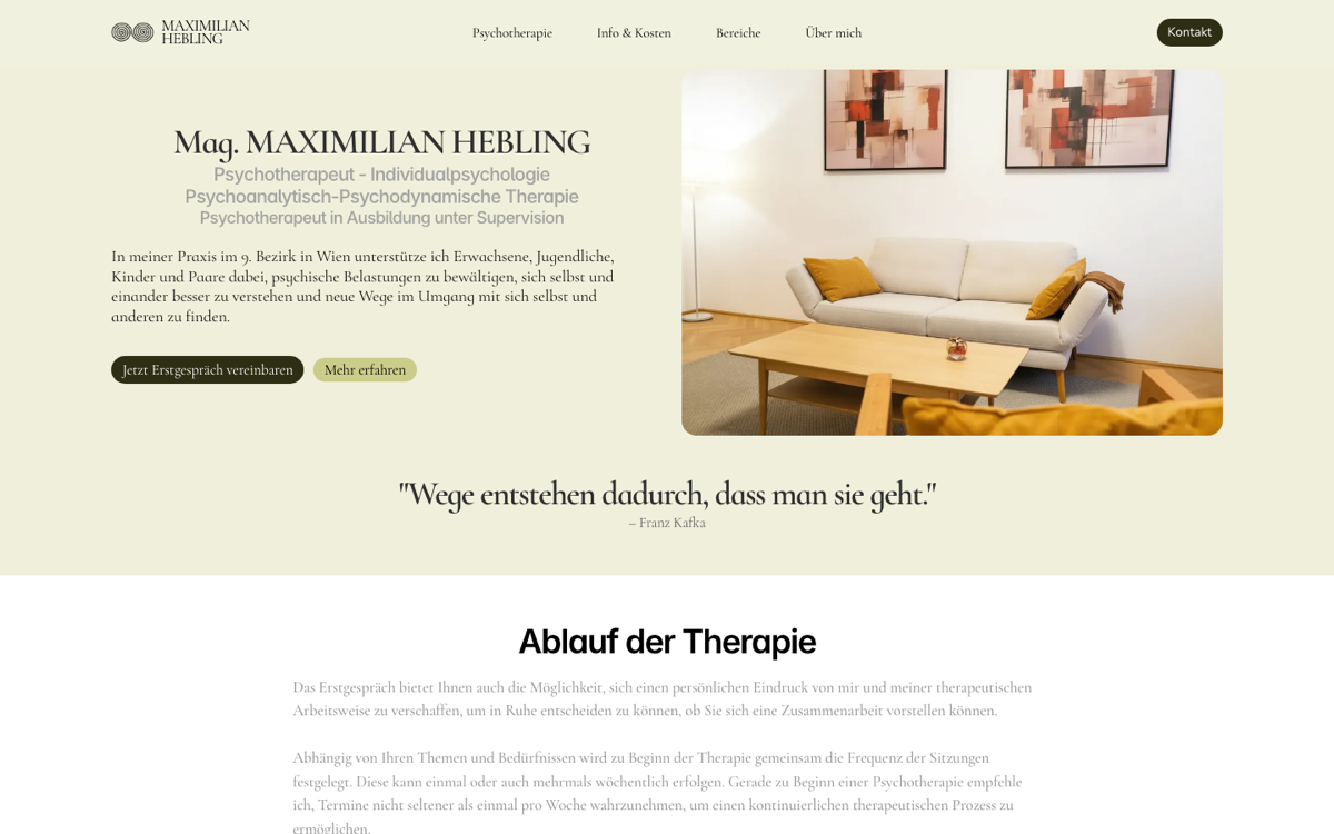 Psychotherapie Hebling